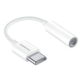 Cable Huawei Jack Adaptador Blanco Con Entrada Usb Tipo C Salida Jack 3.5 Mm