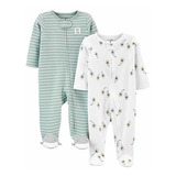 Ropa Para Bebe Paquete De 2 Pijamas Para Dormir Talla 3-6m