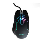 Mouse Gamer Con Cable Usb 6 Botones Y Luces Led + Mouse Pad