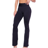 Calça Bailarina Feminina Legging Suplex Boca De Sino Atacado