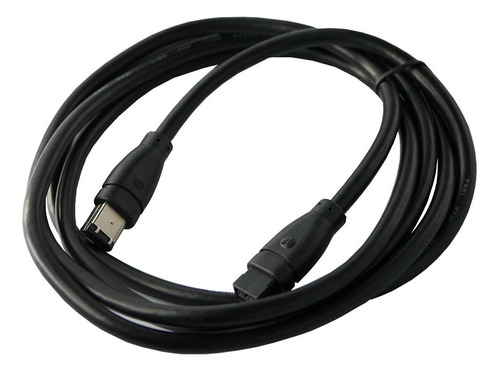 Cable Firewire 9 A 6 Pines 800 A 400 Ieee1394b Microcentro Color Negro