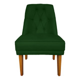 Cadeiras Paris Suede Verde Com Tachas - Dominic Decor