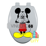 Vinil Decorativo Para Baño Micky Mouse