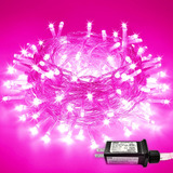 Luces Decorativas Rosas De Halloween, Jmexsuss 200 Led Pink