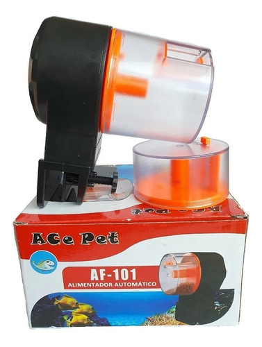 Alimentador Automático Dosador Comida Peixes Aquario Ace Pet