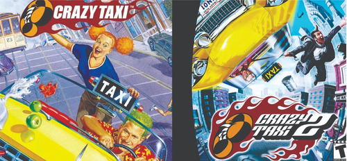 Kit Crazy Taxi Patch Dreamcast