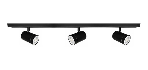 Aplique Techo Pared Barral 3 Luces Dicroica Led Dimerizable