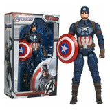 Marvel Legends  Captain America Modelo De Alta Calidad  18cm