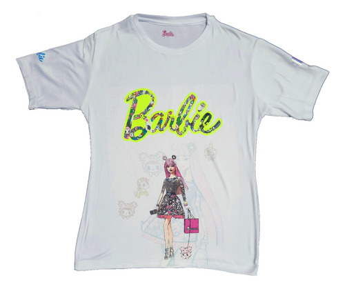 Playera Barbie Tokidoki Platinum Label Blusa  Fluorescente