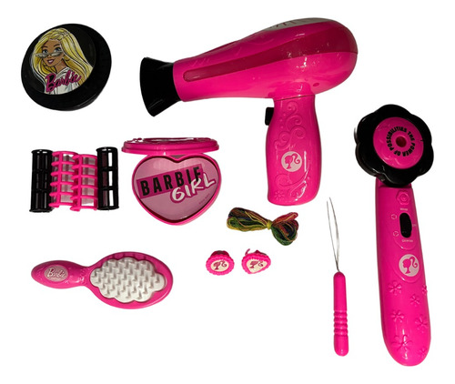 Barbie Set De Belleza Secadora Con Sonido 