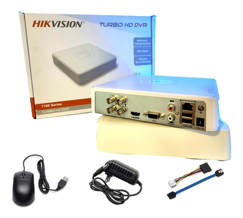 Dvr Hikvision 4 Canales Turbo Hd 1080 Full Hd 2 Mp Y 720 Hd 