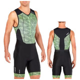 Trisuit De Hombre Para Triatlon Y Competencia 