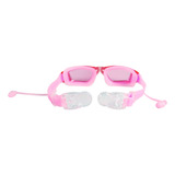 Goggles Natacion Adulto Escualo Matrix Rosa - Incluye Tapon Color Rosa Claro