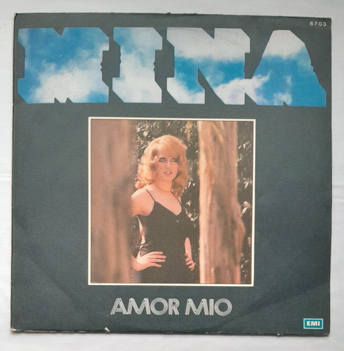 Vg Disco Vinilo Lp Amor Mio - Mina