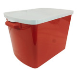 Porta Ração 15kg Potátil Container Pet Anti-formiga Grande Cor Vermelho Cor