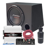 Caixa Sub Pioneer 12'' Bobina Dupla 500wrms Completa+ Modulo