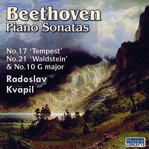 Beethoven / Kvapil Radoslav Piano Sonatas Nos 10 17 & 21 Cd