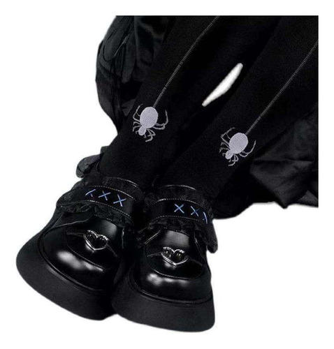 Merceditas Lolita Gótico Dark Punk Zapatos Plataforma
