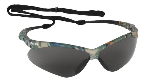 Lentes  Seguridad Jackson Safety Nemesis V30 Camuflaje Humo