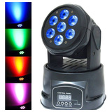 Prolight Lm70 Mini Cabeza Movil Dmx Rgbw 70 Watts Disco