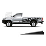 Calco Toyota Hilux Paint Cabina Simple Juego
