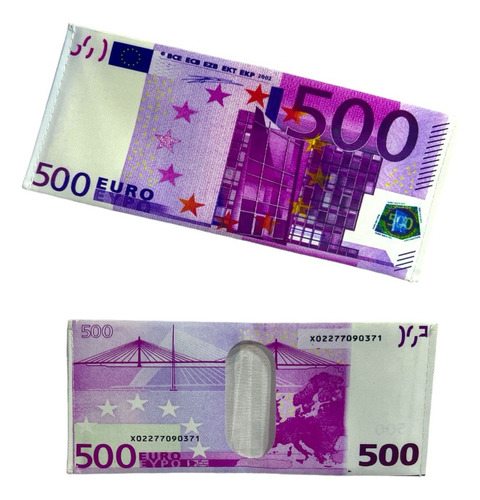 Billetera Euro Tela Lona Calidad Resistente Premium