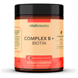 Complejo B Vitaminas B1 B2 B3 B5 B12 200 Caps Vitalbotanics