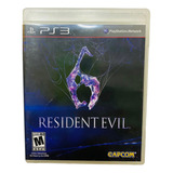 Resident Evil 6 Capcom Ps3 Físico Play Station 3 Original