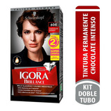  Tinte Cabello Igora Brillance Permanente Tono 606 Chocolate Intenso