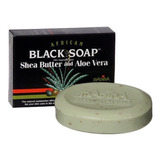 Jabn Negro Africano Con Manteca De Karit Y Aloe Vera De Madi