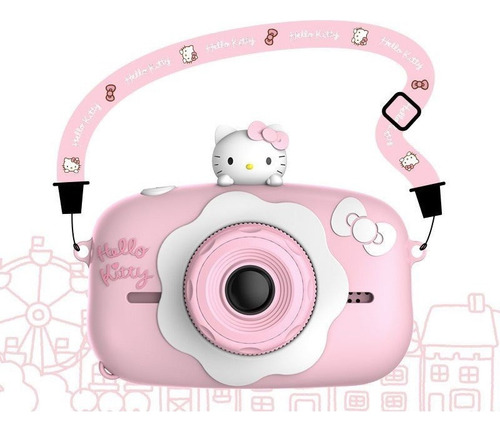 Cámara Digital Sanrio Hello Kitty Para Niños, De 4000 W, Víd