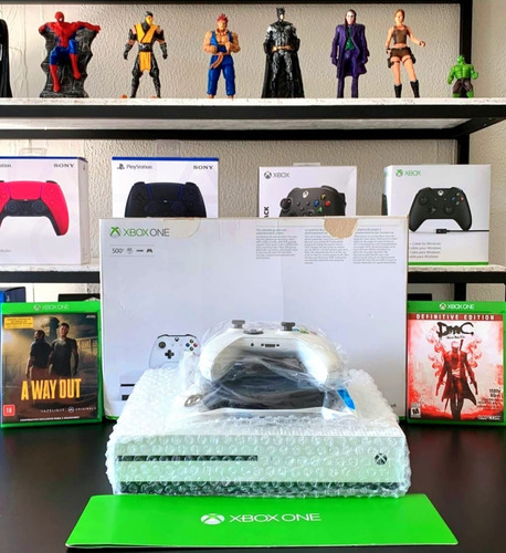 Videogame Xbox 500gb Original Seminovo Impecável C/ Brindes Entrega Imediata