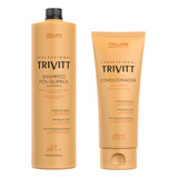 Kit Trivitt 2pçs: Shampoo 1 Litro + Condicionador 200ml