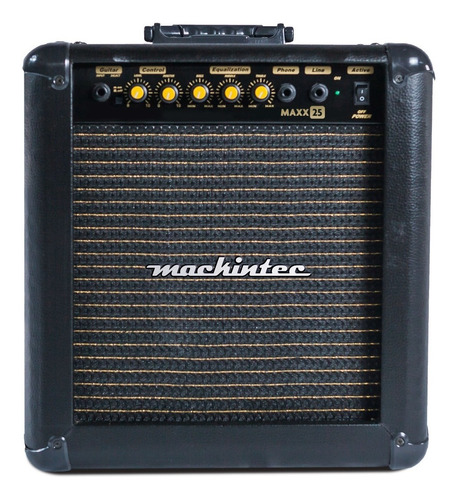 Cubo Amplificador Para Guitarra 25 W Mackintec Maxx 25