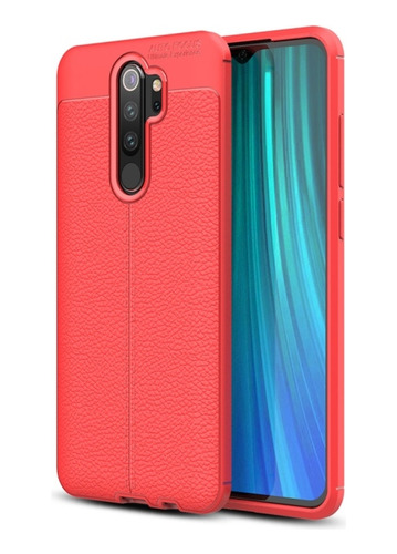 Funda Para Xiaomi Redmi Note 8 Pro Litchi + Mica 9d