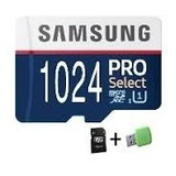 Cartão De Memória  1024 Gb   Sdxc1  Samsung Select Pro