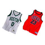 Kit 2 Camisetas Regatas De Basquete Academia Dry Fit 