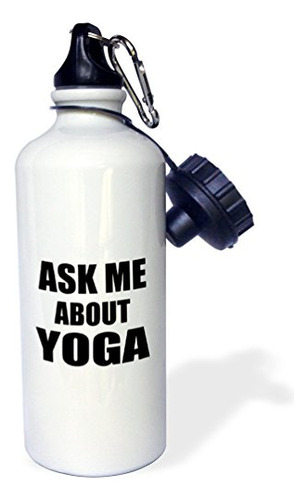 Botella De Agua Deportiva 3drose Pulgpregunta Por Yoga -