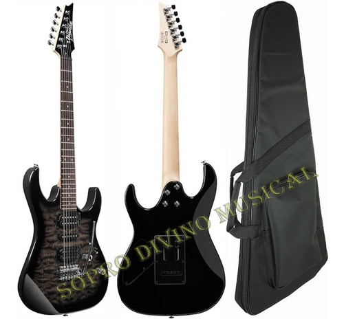 Guitarra Stratocaster Humbucker Single Coils Ibanez Grx70qa