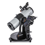 Celestron Starsense Explorer - Telescopio Dobsonian De Sobr. Color Plata/negro