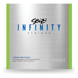Encordoamento Seizi Para Violão Infinity Light Coated 012 053