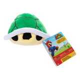 Peluche Nintendo Super Marios Con Sonido - Caparazon Verde Color Multicolor