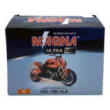 Batería Moto Magna Gel-yb6.5lb Nkd 125 - Sl 125