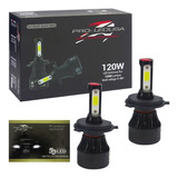 Ampolleta Led H4 12.000lm Moto-auto 120w 12/24v 3 Lados