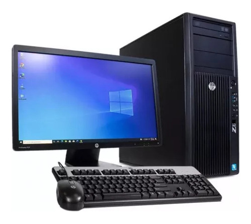 Hp Workstation Torre Z210 Core I7 8gb 240 Gb Monitor 22