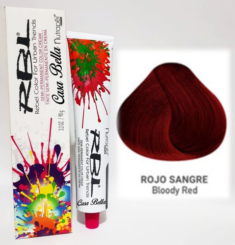 Rbl Tinte Fantasia Rojo Sangre Nutrapel