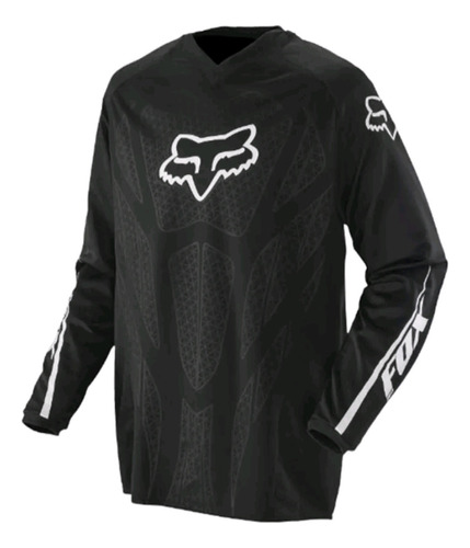 Polera Fox Negra Mtb/mx