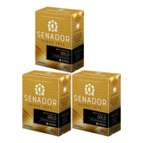 Sabonete Senador 130g Gold 3 Unidades