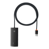 Adaptador Hub Baseus Usb A + 4 Portas Usb Cabo De 1 Metro