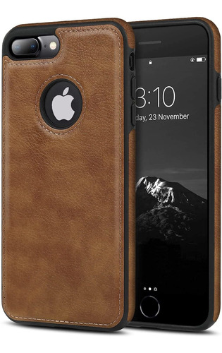 Funda De Cuero Marron Para iPhone 7/8/se